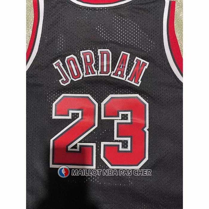 Maillot Enfant Chicago Bulls Michael Jordan NO 23 Mitchell & Ness 1997-98 Noir